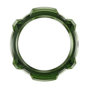 Translucent Olive Green